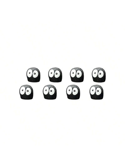 Cute Soot Sprites Car Rearview Mirror Accessories for Car Interior Decoration Dashboard Car Ornament Funny Gifts for Cute Car Mirror Interior Decors (10 Pcs)