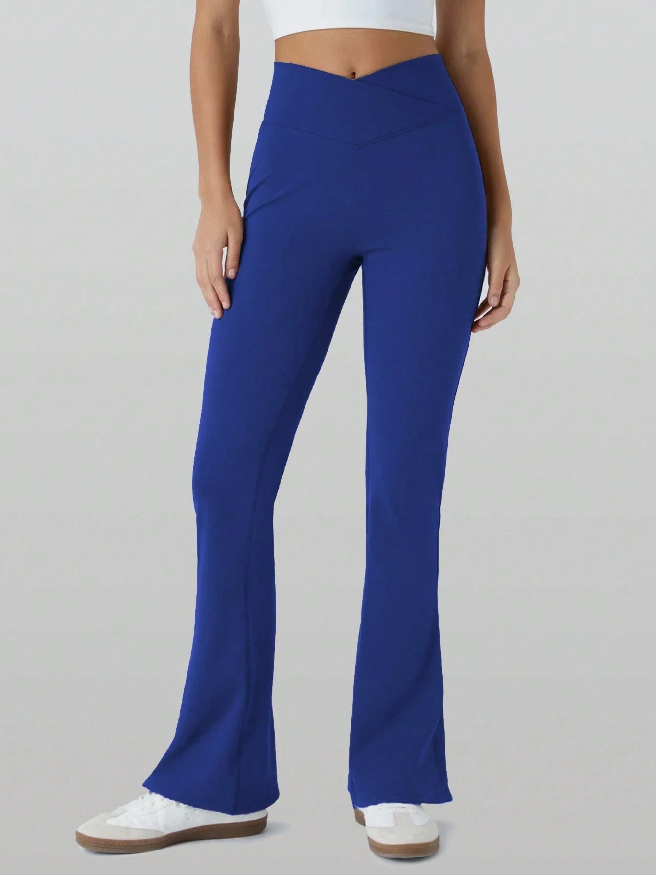 CZRLHYT High-Waisted Leggings For Women, Suitable For Everyday Fitness And Yoga, Featuring A Flared Design And A Shapely Bottom.