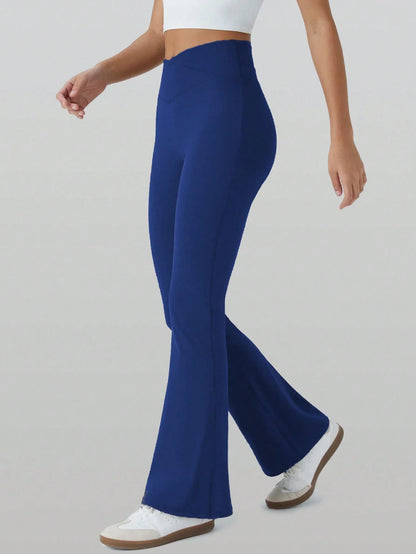 CZRLHYT High-Waisted Leggings For Women, Suitable For Everyday Fitness And Yoga, Featuring A Flared Design And A Shapely Bottom.