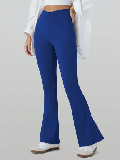 CZRLHYT High-Waisted Leggings For Women, Suitable For Everyday Fitness And Yoga, Featuring A Flared Design And A Shapely Bottom.