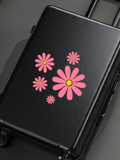 Daisy Pattern Car Sticker Set, Currently Very Popular Daisy Car Stickers, Suitable For Warm Family Use, Ladies First!