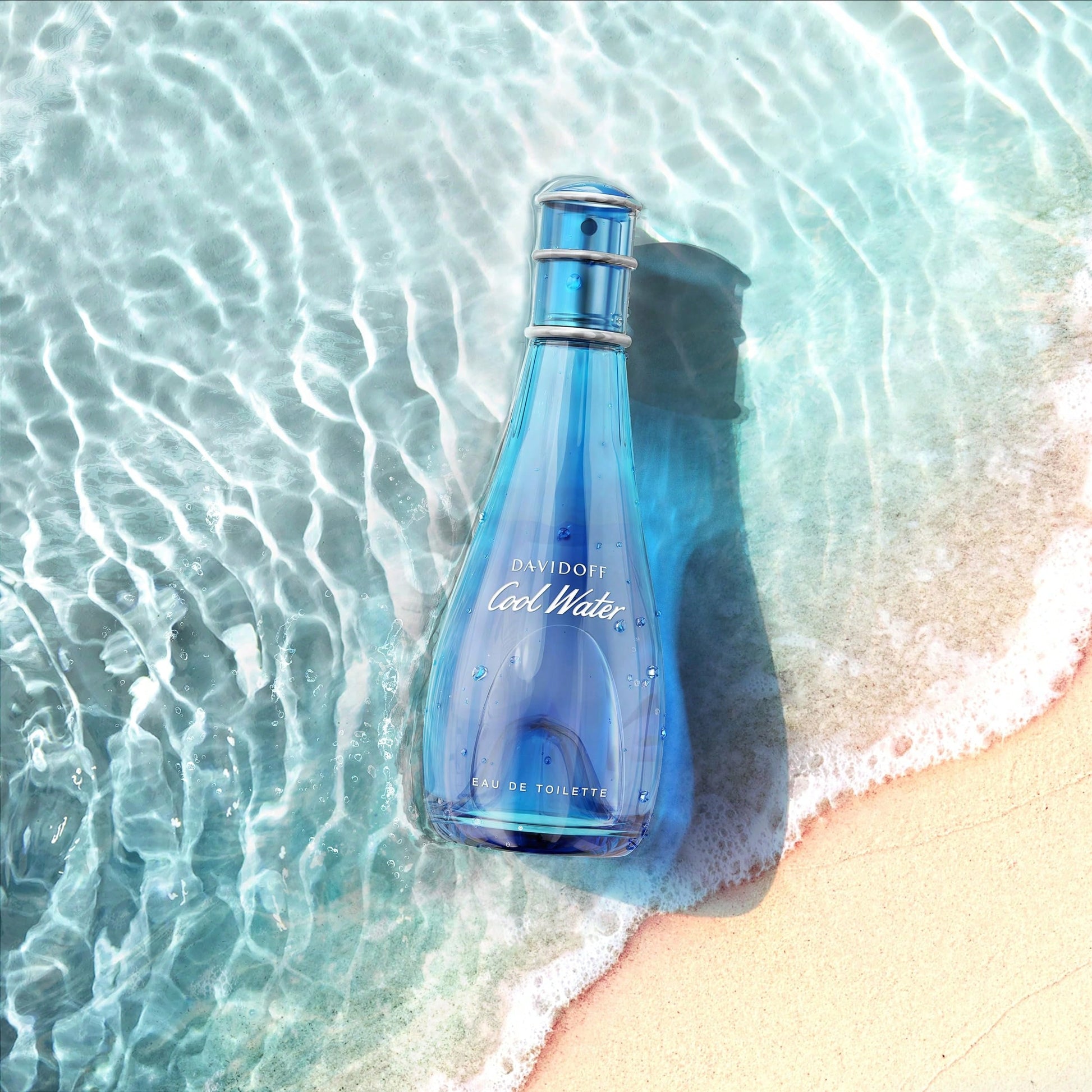 Davidoff Cool Water Eau De Toilette Spray For Women EDT 1.7oz/50ml,1oz/30ml,3.4oz/100ml,6.7oz/200ml- Perfume For Long Lasting Suitable For Birthday, Office, Gift, Daily Use