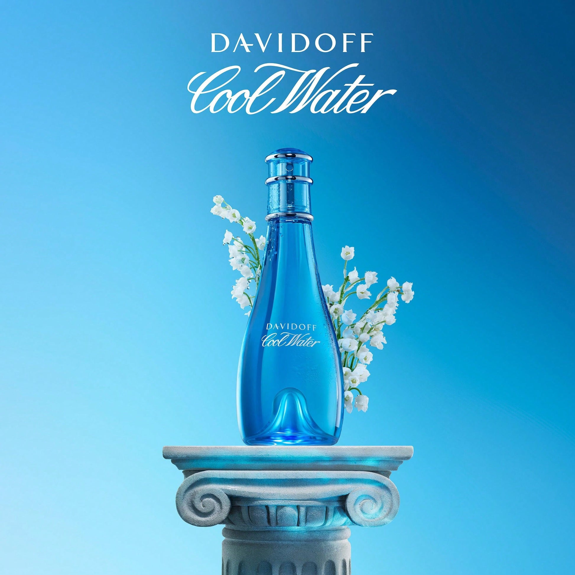 Davidoff Cool Water Eau De Toilette Spray For Women EDT 1.7oz/50ml,1oz/30ml,3.4oz/100ml,6.7oz/200ml- Perfume For Long Lasting Suitable For Birthday, Office, Gift, Daily Use