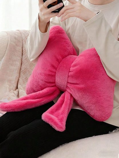 Decorative Bow Throw Pillow, Soft & Cute Bow Decor Cushion, Suitable For Bed, Sofa And Bedroom, Essential Home Decor Pillow For Spring/Summer, Birthday Gift, Perfect Gift For Family And Friends On Wed
