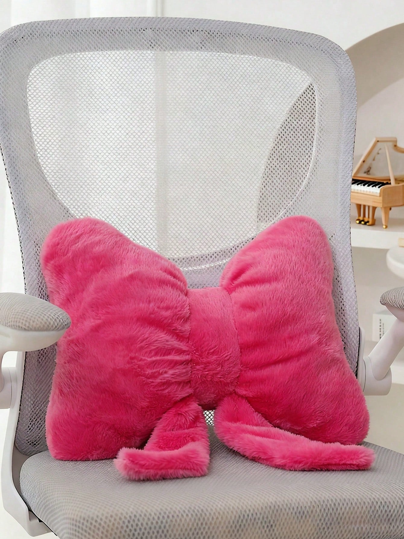 Decorative Bow Throw Pillow, Soft & Cute Bow Decor Cushion, Suitable For Bed, Sofa And Bedroom, Essential Home Decor Pillow For Spring/Summer, Birthday Gift, Perfect Gift For Family And Friends On Wed