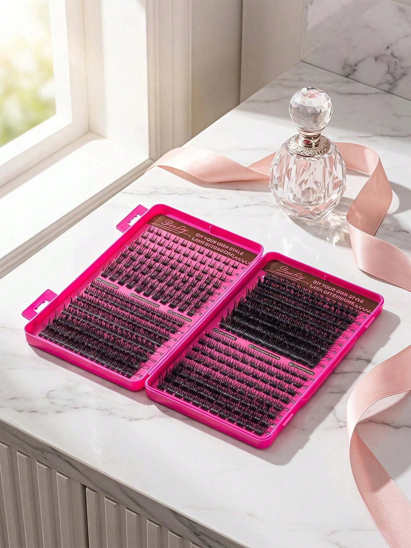 Desliy Cluster False Eyelashes Single Cluster False Eyelashes Fluffy Natural Look D Curl Mixed Length 8-16mm Premium Synthetic Fiber Lightweight Reusable Easy To Apply DIY Eyelash Extensions Suitable