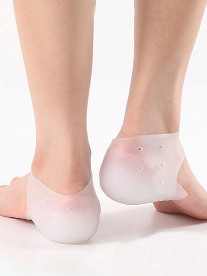 Detachable Invisible Height Increasing Insole Combination, Heel Pad, Half Pad, Transparent Shock Absorption, Non-Yellowing, Shoe Lift