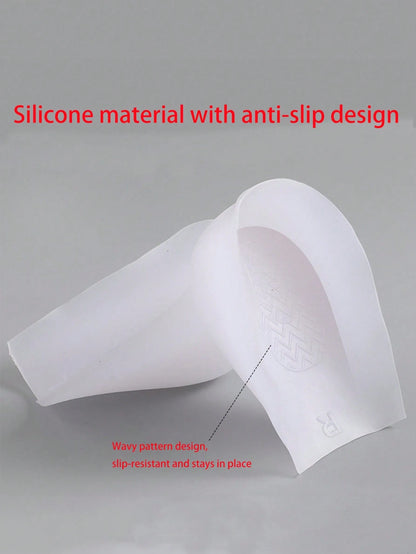 Detachable Invisible Height Increasing Insole Combination, Heel Pad, Half Pad, Transparent Shock Absorption, Non-Yellowing, Shoe Lift