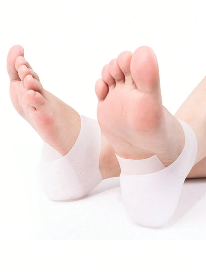 Detachable Invisible Height Increasing Insole Combination, Heel Pad, Half Pad, Transparent Shock Absorption, Non-Yellowing, Shoe Lift
