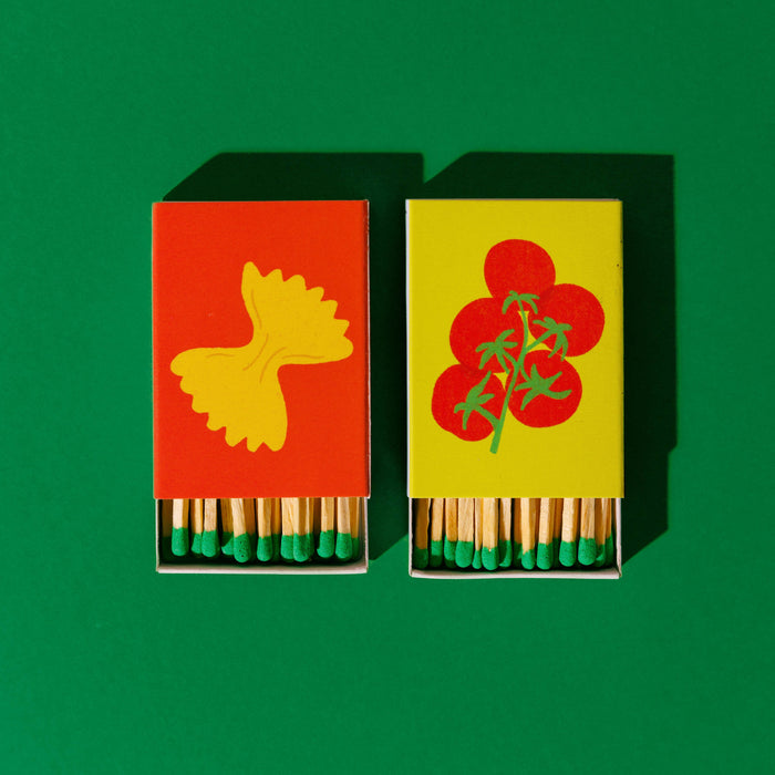 "Dinner Party" Matches - 28 Strike Matchbox