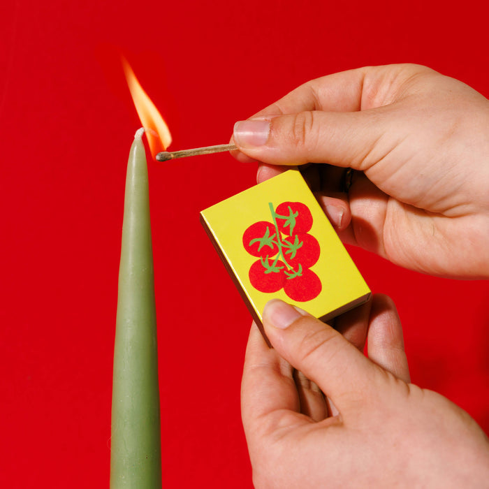 "Dinner Party" Matches - 28 Strike Matchbox