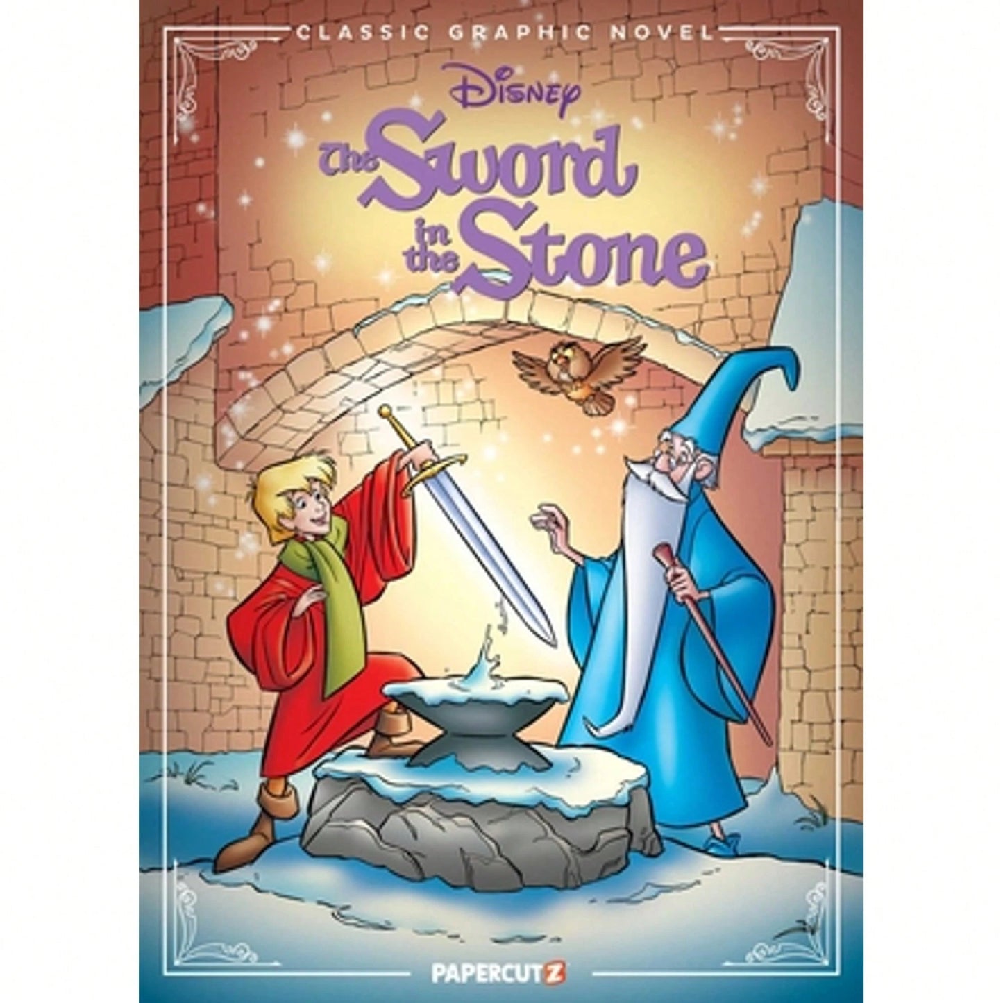 Disney Classic Graphic Novel: The Sword In The Stone (Hardcover) By The Disney Comics Group (Creator), Didier Le Bornec, Géraldine Reininger