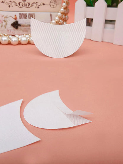 Disposable Non-Woven Eye Shadow Makeup Sticker Isolation Paper Shield Patches, Cosmetics Tool,Makeup,Cheap,Room Decor,Vanity,Travel,Bedroom,Makeup Accessories,Cheap,Stocking Stuffers,Makeup,Makeup Too