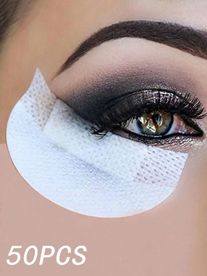 Disposable Non-Woven Eye Shadow Makeup Sticker Isolation Paper Shield Patches, Cosmetics Tool,Makeup,Cheap,Room Decor,Vanity,Travel,Bedroom,Makeup Accessories,Cheap,Stocking Stuffers,Makeup,Makeup Too
