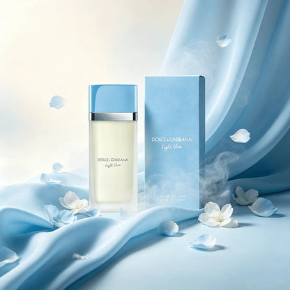 Dolce Gabbana Dolce & Gabbana Light Blue Eau De Toilette 100ml Top Sicilian Lemon Granny Smith Apple Cedar Bellflower Middle Jasmine Bamboo Rose Base Cedar Musk Amber Fragrance Frosted Square Bottle L