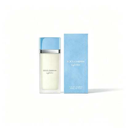 Dolce Gabbana Dolce & Gabbana Light Blue Eau De Toilette 100ml Top Sicilian Lemon Granny Smith Apple Cedar Bellflower Middle Jasmine Bamboo Rose Base Cedar Musk Amber Fragrance Frosted Square Bottle L