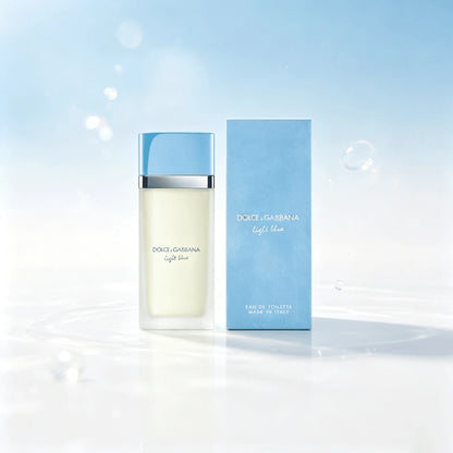 Dolce Gabbana Dolce & Gabbana Light Blue Eau De Toilette 100ml Top Sicilian Lemon Granny Smith Apple Cedar Bellflower Middle Jasmine Bamboo Rose Base Cedar Musk Amber Fragrance Frosted Square Bottle L