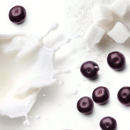 Dove Sugar Body Scrub Velvet Acai & Rice Milk For Women For Exfoliated & Hydrated Skin 15 OZ