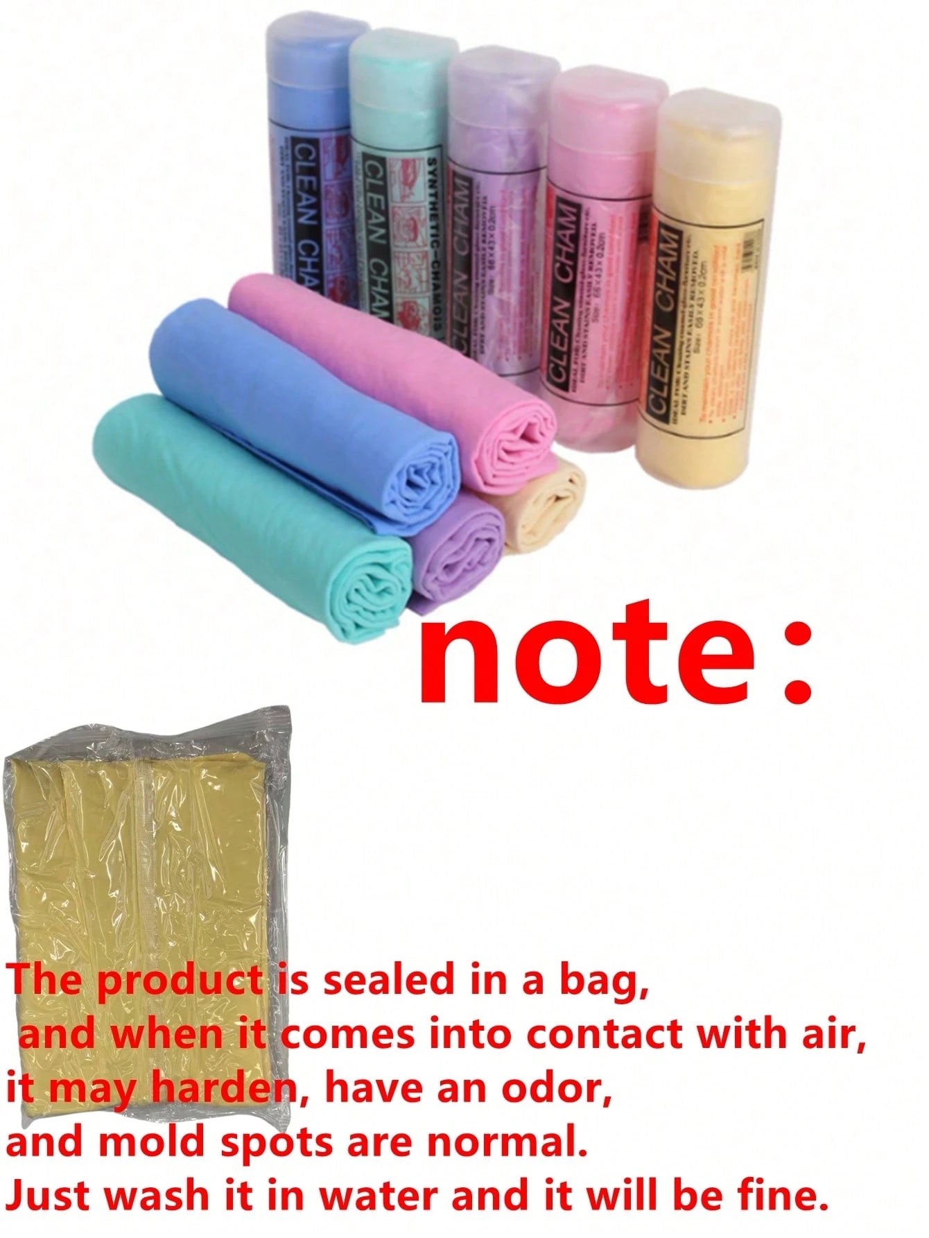 Drying Towel,1pc Car Suede Cloth Deer Skin Multi-Purpose Cleaning Towel, Random Color,Cleaning Supplies