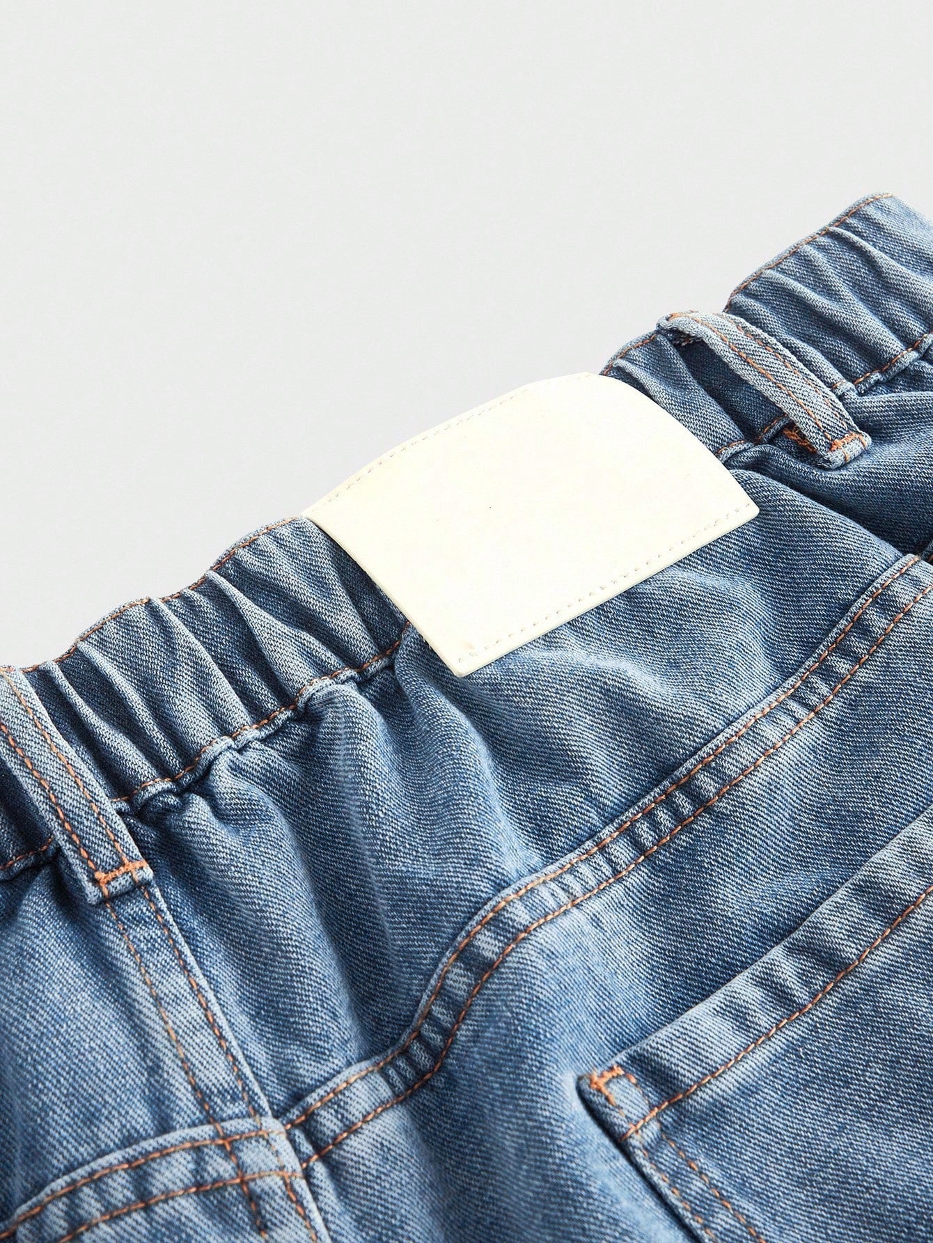 EASEVO Plus Size Men's Loose Fit Wide Leg Casual Versatile Jeans, Vacation, Father's Day Gifts