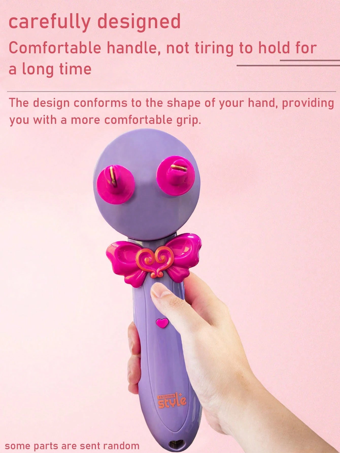 Electric Hair Braider Toy For Kids, DIY Automatic Braiding Machine Playset For Girls, 2-Strand Braid Maker, Decorative Rhinestone Accessory, Creative Braiding Toy, Easy To Use Pretend Play Toy, Gift F