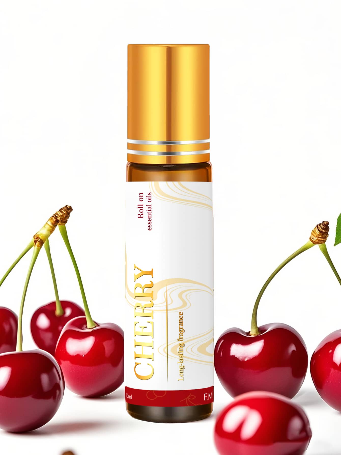 EMBRACEX. 10ml Cherry- Red Cherry Essential Oil| Women's Roll-On Fragrance Oil, Fruity Scented Oil, Women's Gift| Leather Care, Car Air Freshener| Long-Lasting Aroma| Suitable For Humidifiers, Di