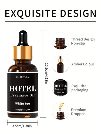 EMBRACEX. 30ml Essential Oil With Dropper, Gift Suitable For Aromatherapy Diffuser, Humidifier, Massage, Bath And Relaxation, Plant-Based Fragrance Oil, Car Air Freshener, Home Decor, Household Items