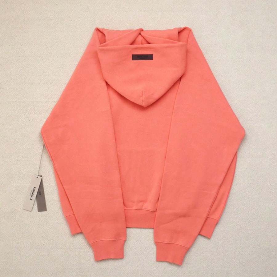 Essentials Fear Of God Oversized Hoodie FW21-FW24| Vintage Flocking Loose Streetwear Sweatshirt, High-End Cotton For Men & Women