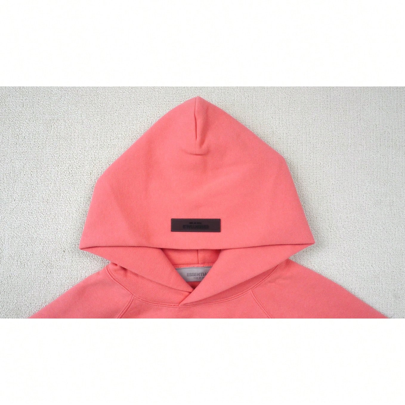 Essentials Fear Of God Oversized Hoodie FW21-FW24| Vintage Flocking Loose Streetwear Sweatshirt, High-End Cotton For Men & Women