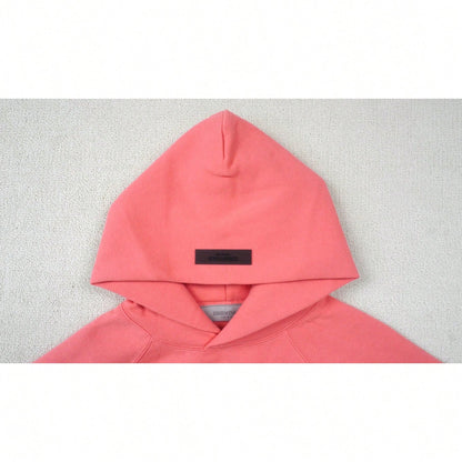 Essentials Fear Of God Oversized Hoodie FW21-FW24| Vintage Flocking Loose Streetwear Sweatshirt, High-End Cotton For Men & Women