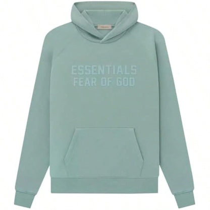 Essentials Fear Of God Oversized Hoodie FW21-FW24| Vintage Flocking Loose Streetwear Sweatshirt, High-End Cotton For Men & Women