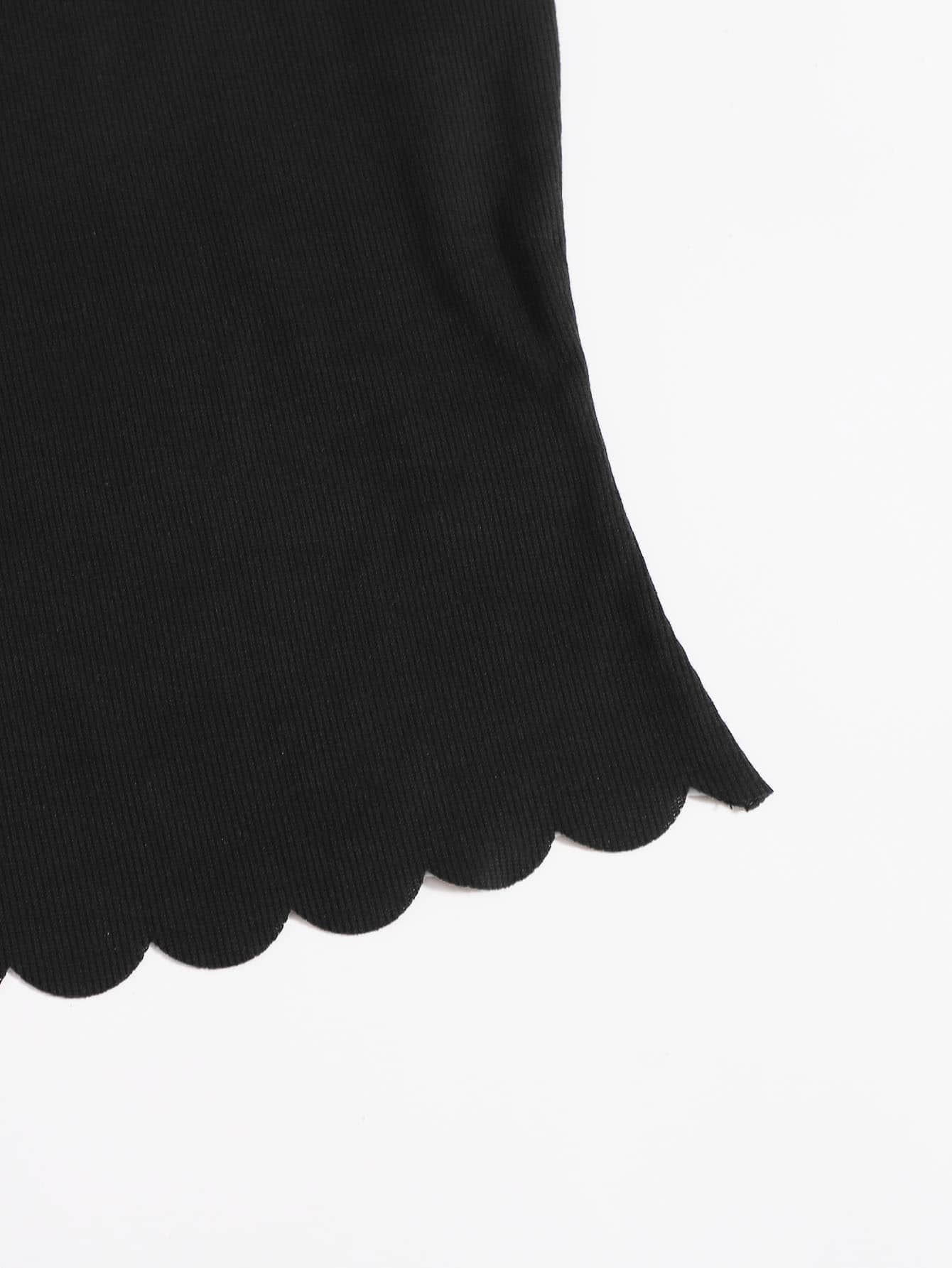 Essnce Scallop Edge Halter Top, Going Out Top