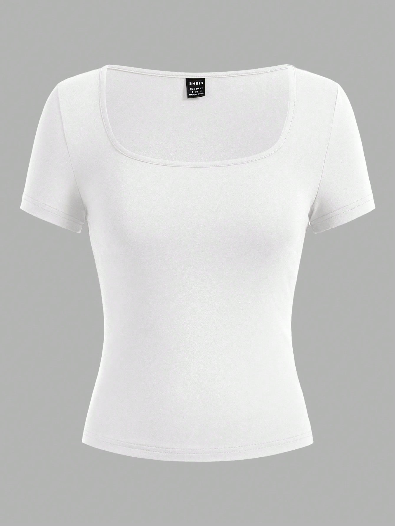 EZwear 3pcs Women's Short Sleeve Cropped Casual Fitted T-Shirts, Suitable For Summer