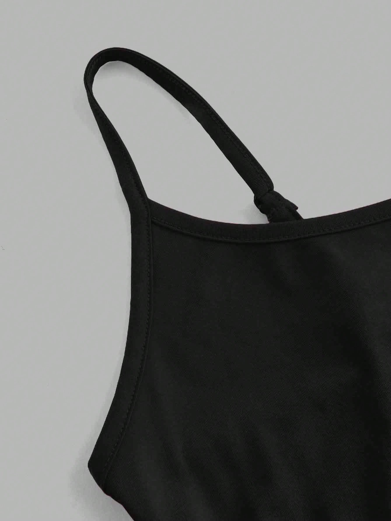 EZwear 4pcs/Set Plus Size Women Casual Tight Fitting Camisole Tops, Suitable For Summer