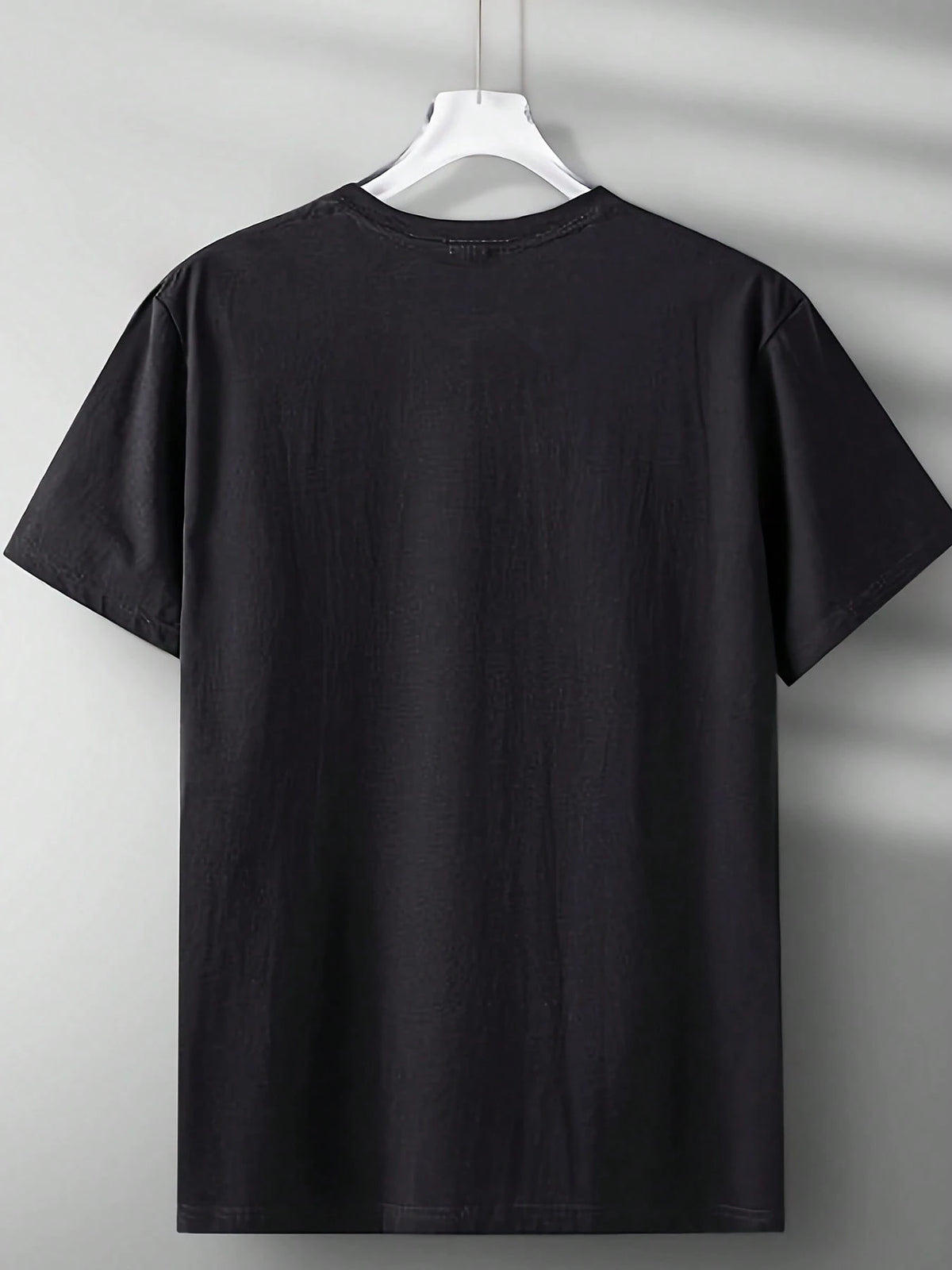 [Factory Special Offer] High-End Custom Men's Pure Cotton T-Shirt- Add Your Image/Text Print, Regular Fit Round Neck Short Sleeve, Selected Fabrics (Comfortable & Breathable), Durable Clear Print, Sp