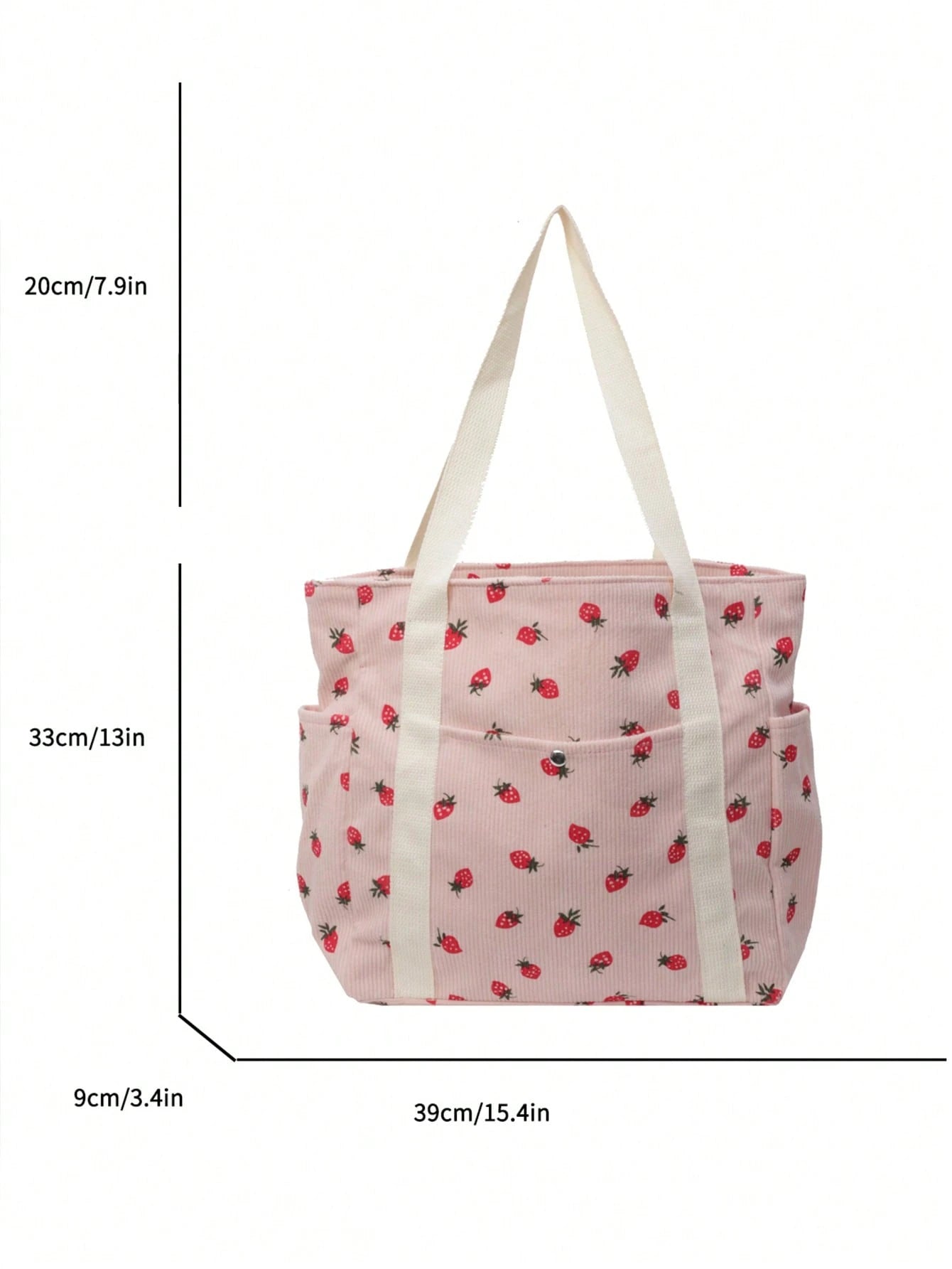 Fashion Solid Color Multi-Pocket Women's Tote Bag, Large Capacity Casual Outdoor Vacation Travel Shoulder Bag, Lightweight Multifunctional Shopping Grocery Storage Handbag, Simple Daily Commute Crossb