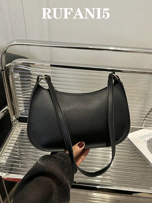 Fashionable, Casual, Minimalist PU Underarm Bag, Multifunctional Shoulder Bag, Suitable For Shopping, Wallet Storage, Leisure Outings