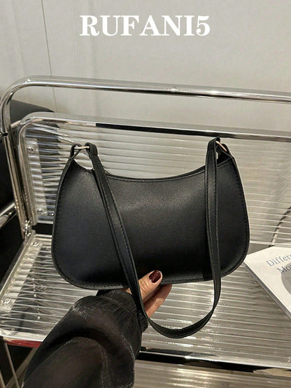 Fashionable, Casual, Minimalist PU Underarm Bag, Multifunctional Shoulder Bag, Suitable For Shopping, Wallet Storage, Leisure Outings