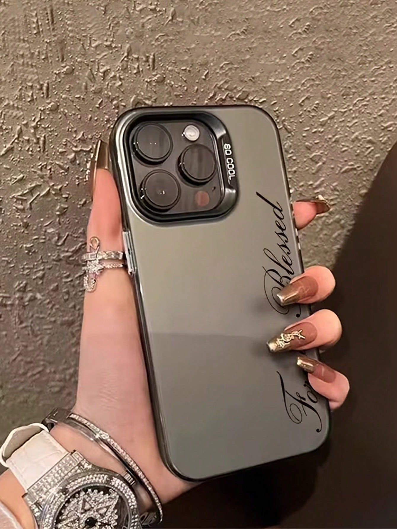 Fashionable Letter Pattern Design Phone Case Compatible With IPhone 17/17 Pro/17 Pro Max/16/16 Pro/16 Pro Max/15/15 Pro/15 Pro Max/14/14 Pro/14 Pro Max/13/13 Pro/13 Pro Max/12/12 Pro/12 Pro Max/11/11