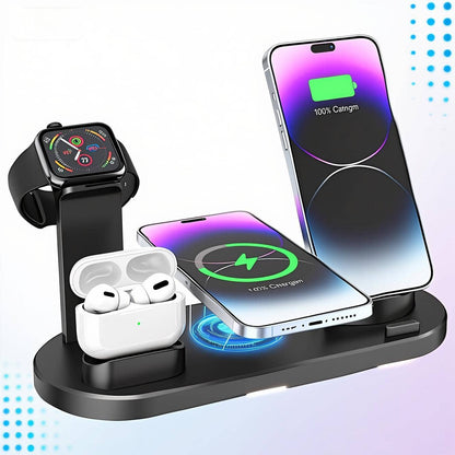 Fast Charging 3-In-1 Wireless Charger 3 In 1 Wireless Charger Station Compatible With Iphone 17/16/15/14/13/12/11/10/X/8 Plus Pro Max Mini Watch SE/11/10/9/8/7/6/5/4/3/2 Ultra APods 4/3/2/1 Easter Spr