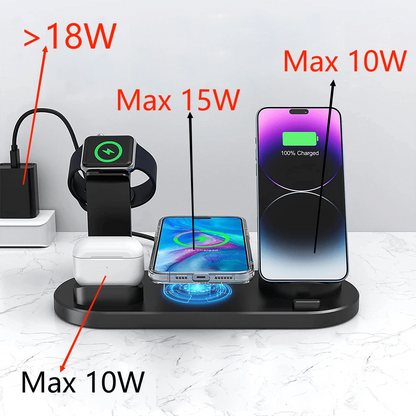 Fast Charging 3-In-1 Wireless Charger 3 In 1 Wireless Charger Station Compatible With Iphone 17/16/15/14/13/12/11/10/X/8 Plus Pro Max Mini Watch SE/11/10/9/8/7/6/5/4/3/2 Ultra APods 4/3/2/1 Easter Spr