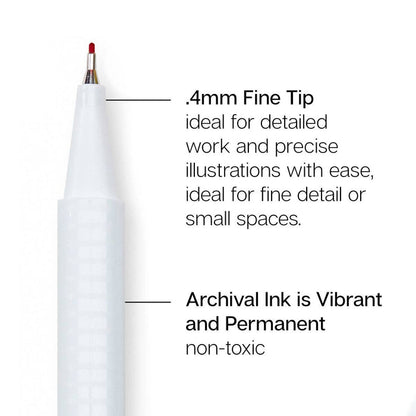 Fine Line Pens - Water-Based Ink - 48 Colors