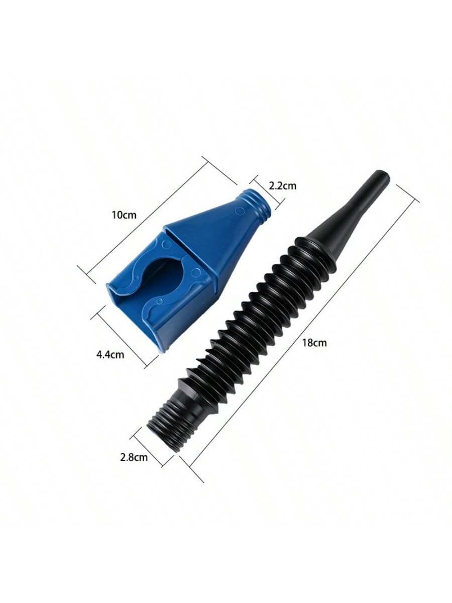Foldable Car Motorcycle Refueling Gasoline Engine Plastic Oil Funnel Filter Transfer Tool Flexible Funnel Draining Tool