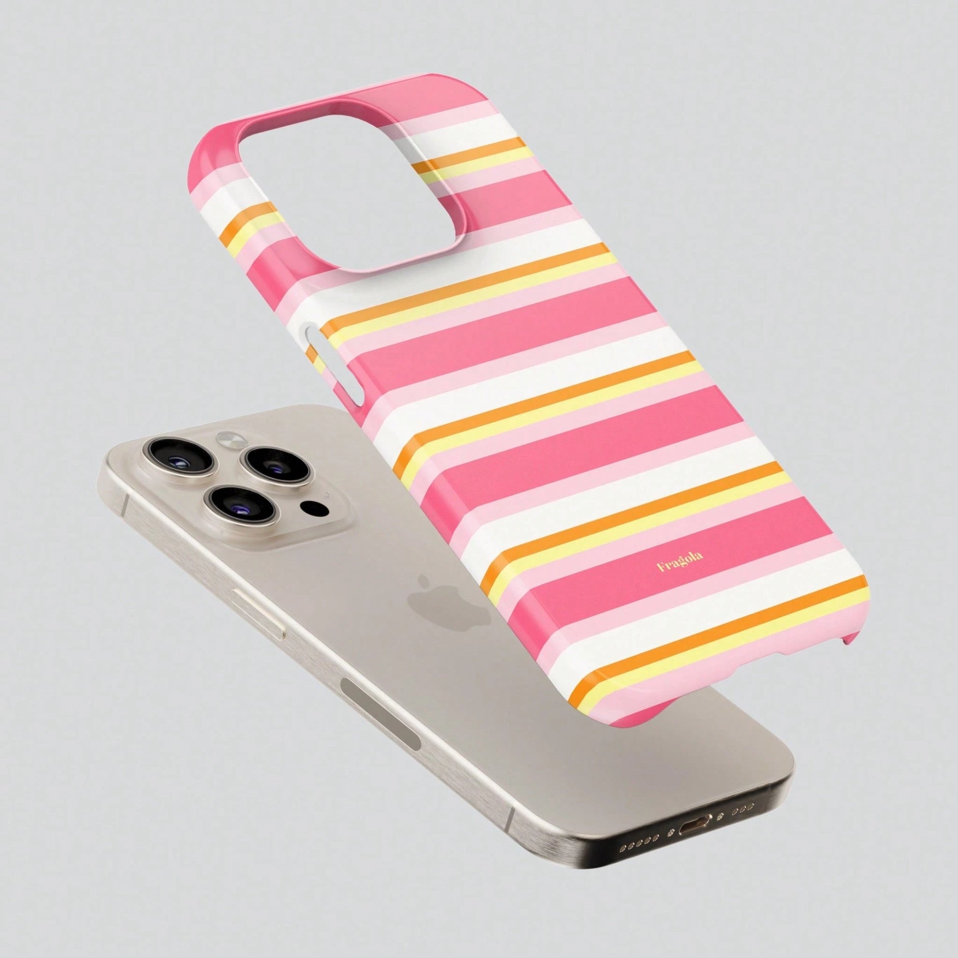 Fragola Case For 16 Pro- Cute,, Aesthetic, Designer Pattern, 11 12 13 14 15 16 17pro S21 22 23 24 25 26 Phone Cover, Hard Shell Protection- Fits Apple 17 Pro Case For Women And Men