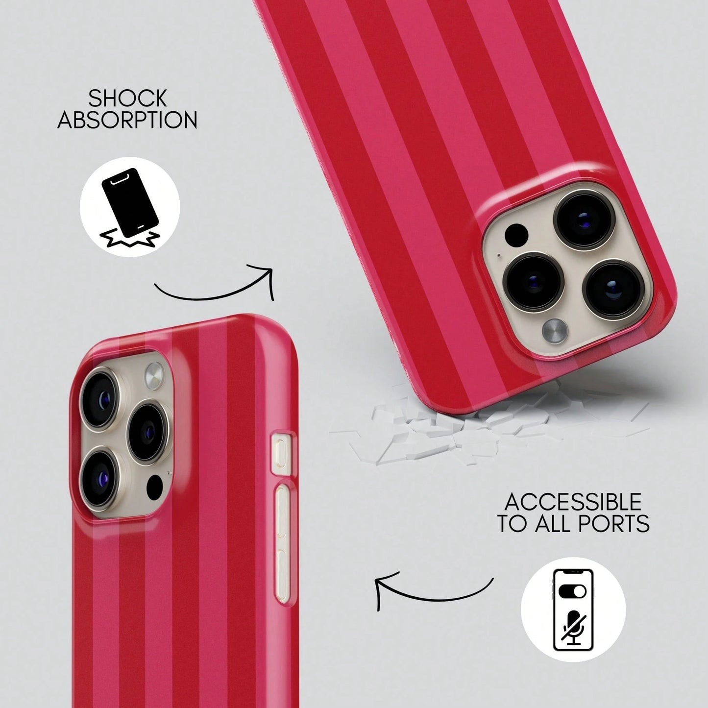 Fragola Case For 16 Pro- Cute,, Aesthetic, Designer Pattern, 11 12 13 14 15 16 17pro S21 22 23 24 25 26 Phone Cover, Hard Shell Protection- Fits Apple 17 Pro Case For Women And Men