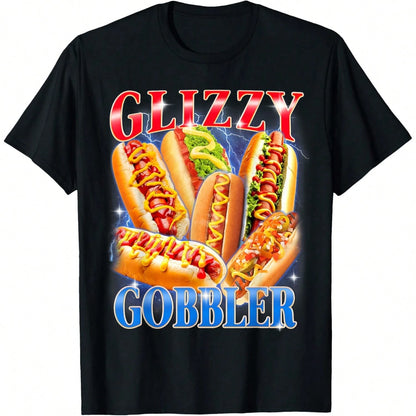 Funny Glizzy Gobbler Meme Hilarious Hot Dog Glizzy Lovers T-Shirt