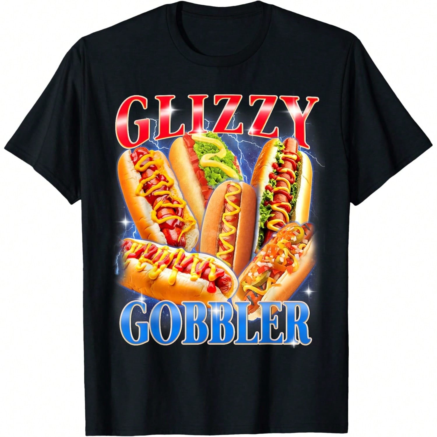 Funny Glizzy Gobbler Meme Hilarious Hot Dog Glizzy Lovers T-Shirt