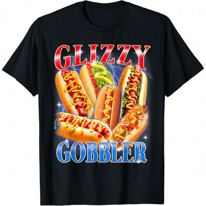 Funny Glizzy Gobbler Meme Hilarious Hot Dog Glizzy Lovers T-Shirt