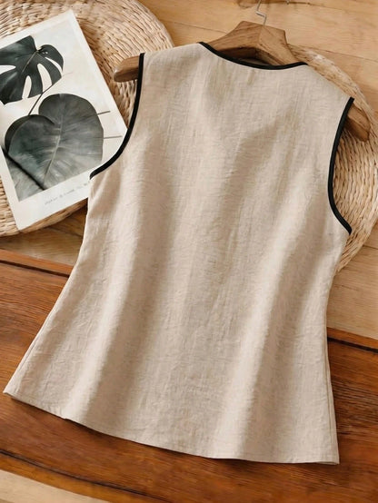 GlowEve CURVE Plus Size Women Patchwork Color Casual Versatile Daily Wear Shirt