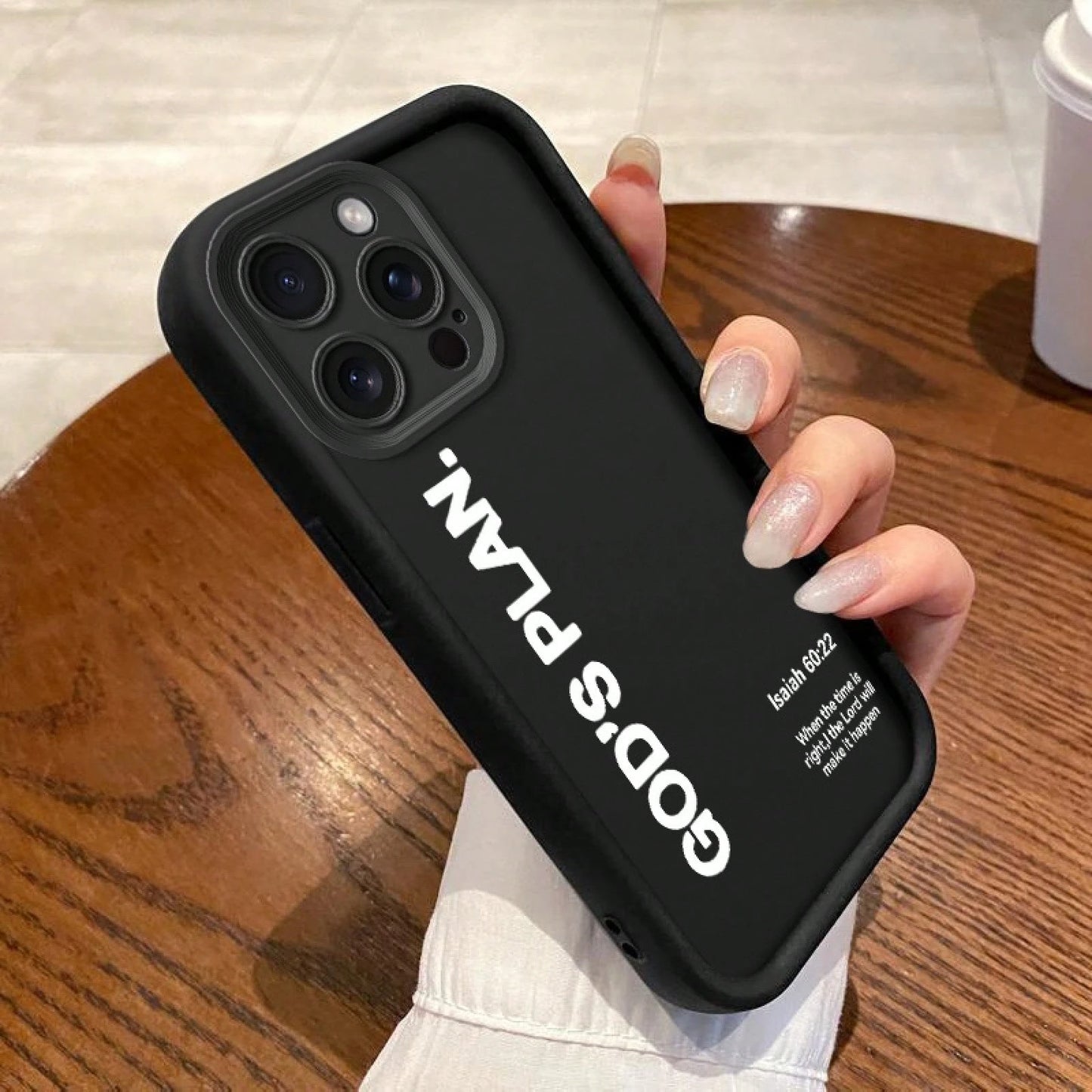 God'S Plan Is Compatible With Phone Cases For Iphone Models 11 Through 16, Including Pro, Pro Max, Mini, And Plus Versions, As Well As Older Models Like 6, 7, 8, And SE., Christian Ph, Smartphone Cas